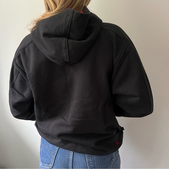 Black and Red Vintage Air Jordan Hoodie - Picture 5 of 9